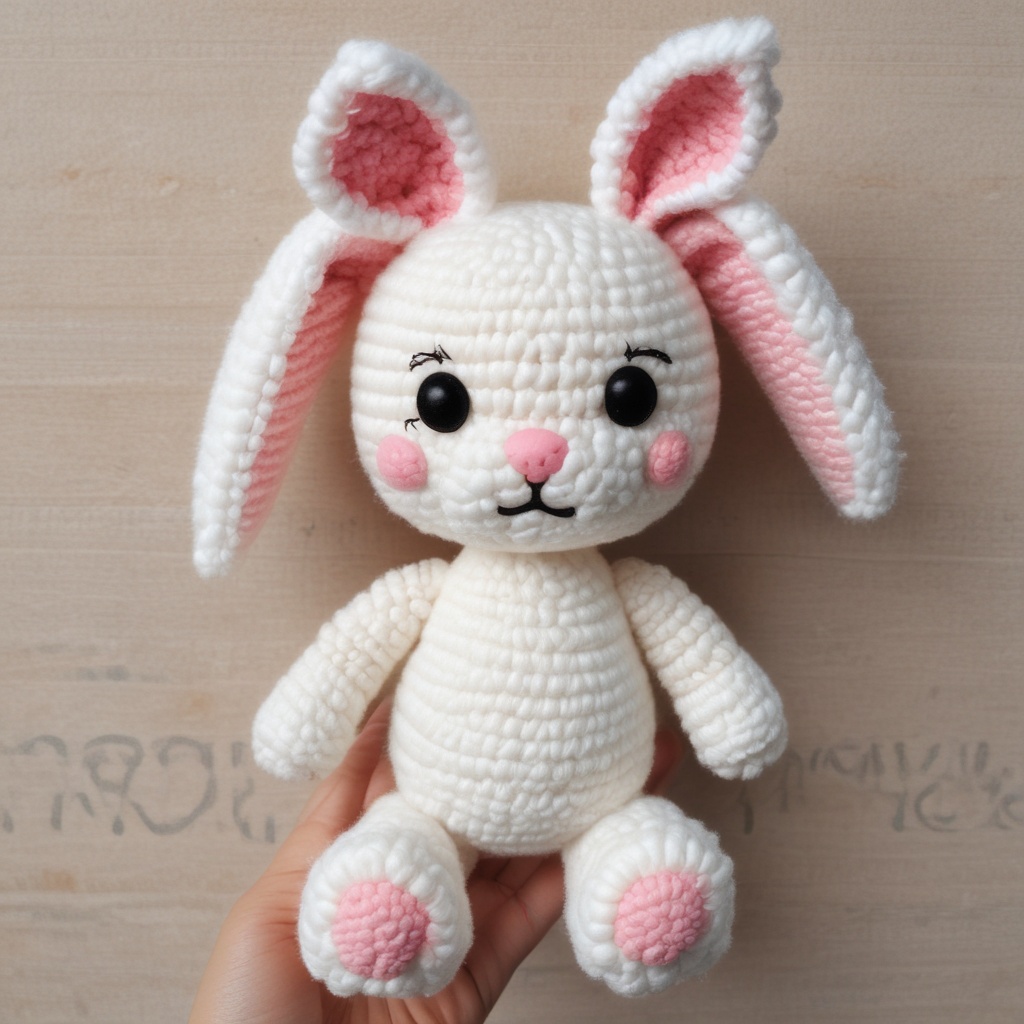 Cute Cute Bunny amigurumi toy